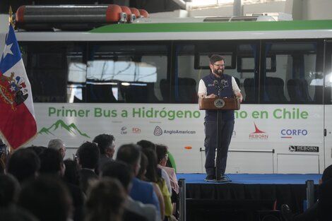 Presentan el primer autobús a hidrógeno fabricado en el país
