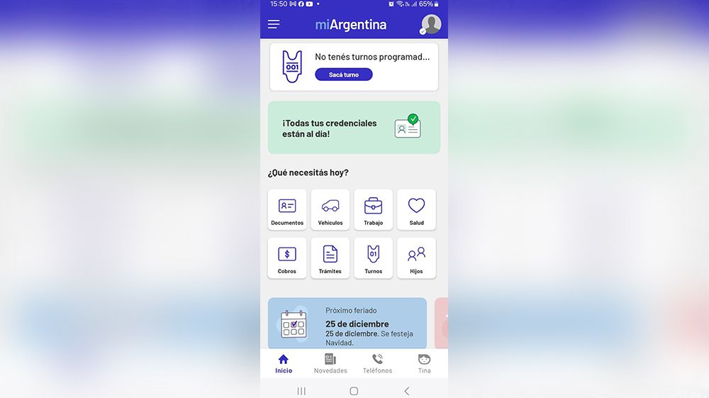 Se habilitó uso de documentación digital en la frontera