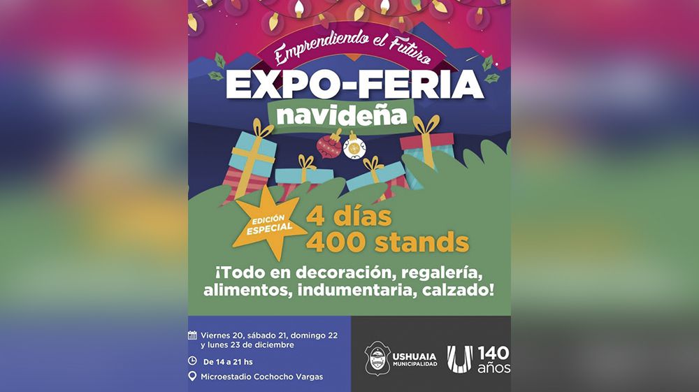 La Municipalidad invita a la Expo-Feria Navideña en el Cochocho Vargas
