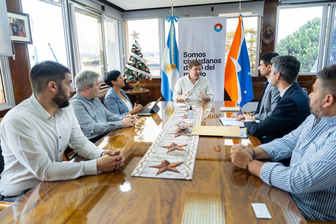 Melella recibió a representantes de la Embajada de Estados Unidos