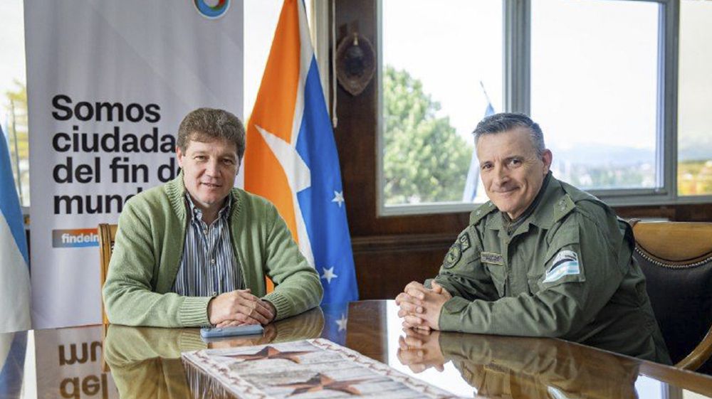 Melella se reunió con el Jefe de la Gendarmería