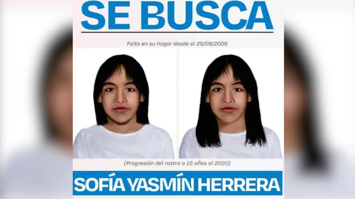 Piden difundir nuevas imágenes e información de la menor