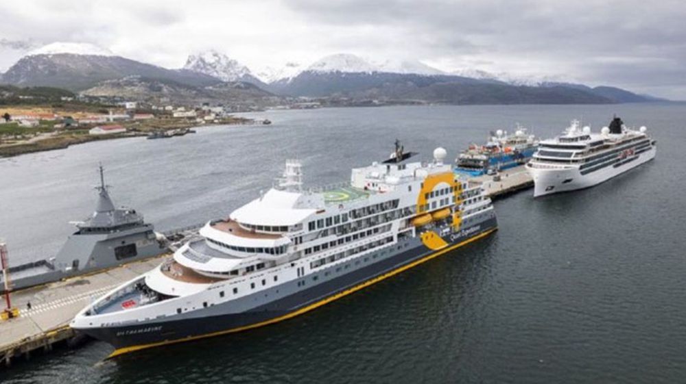 Hoy llegan 8 buques al puerto de Ushuaia
