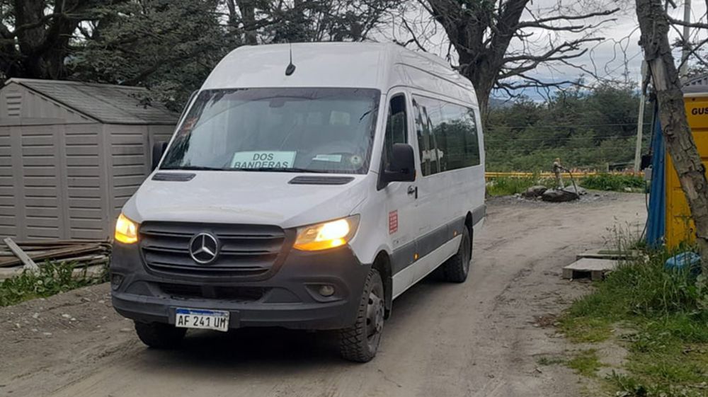 El colectivo ya llega al barrio Dos Banderas 