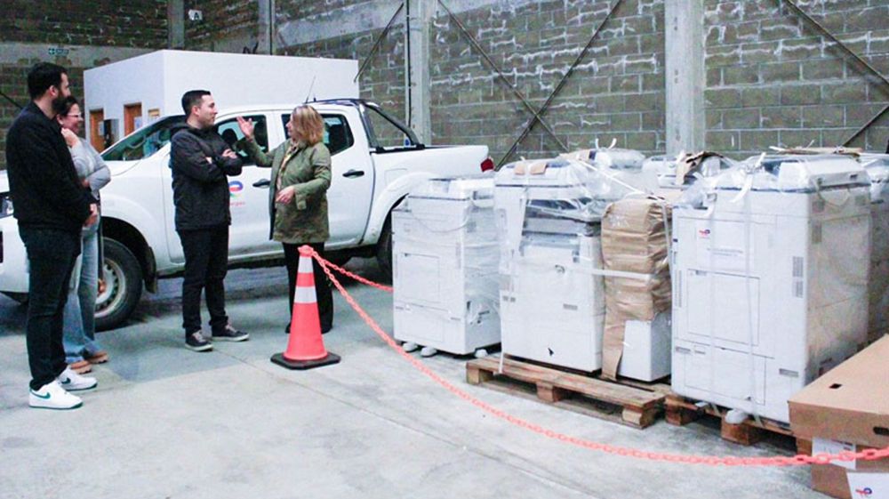 Río Grande recibió equipamiento y definió con TotalEnergies la agenda 2025