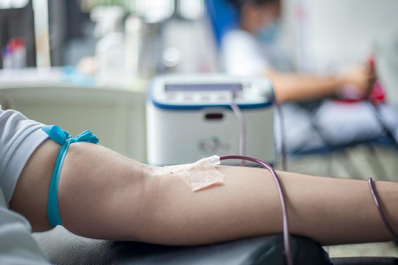 Donar sangre en el verano 