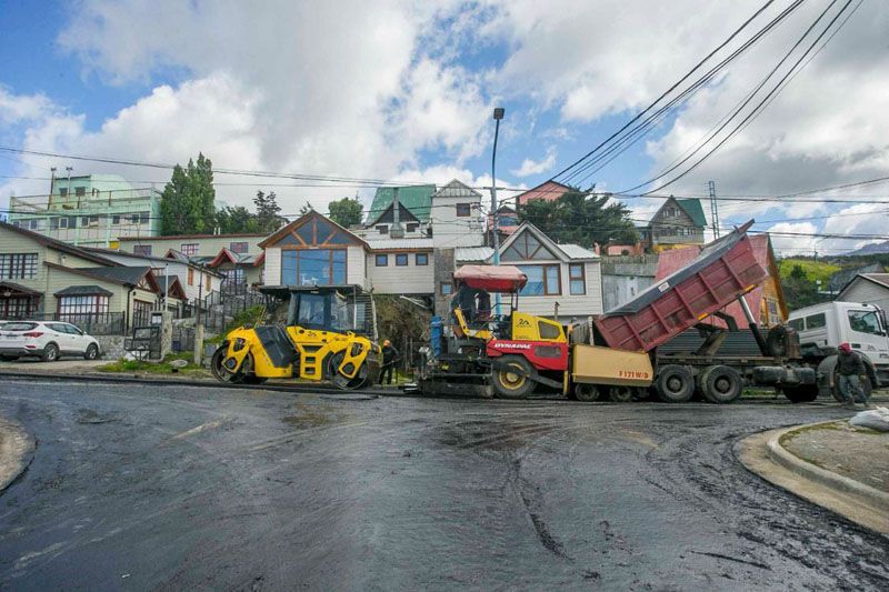 Avanza el Plan de Recuperación Vial en Ushuaia