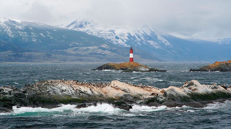 Buenas temperaturas y viento para Ushuaia