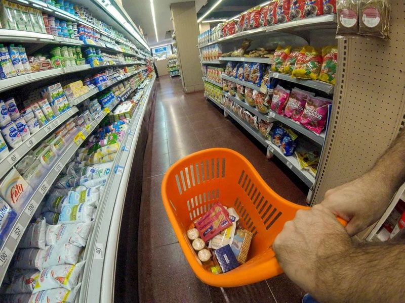 Alimentos y bebidas ya subieron 2,1% en lo que va de enero