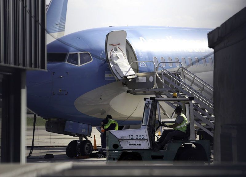 Aerolíneas ya presta servicios de rampa para otra compañía