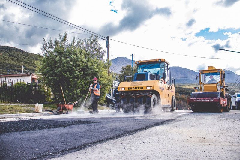 Ya son 95 las calles repavimentadas en Ushuaia