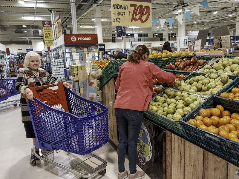 Las expectativas de inflación disminuyen a 41,2% para 2025