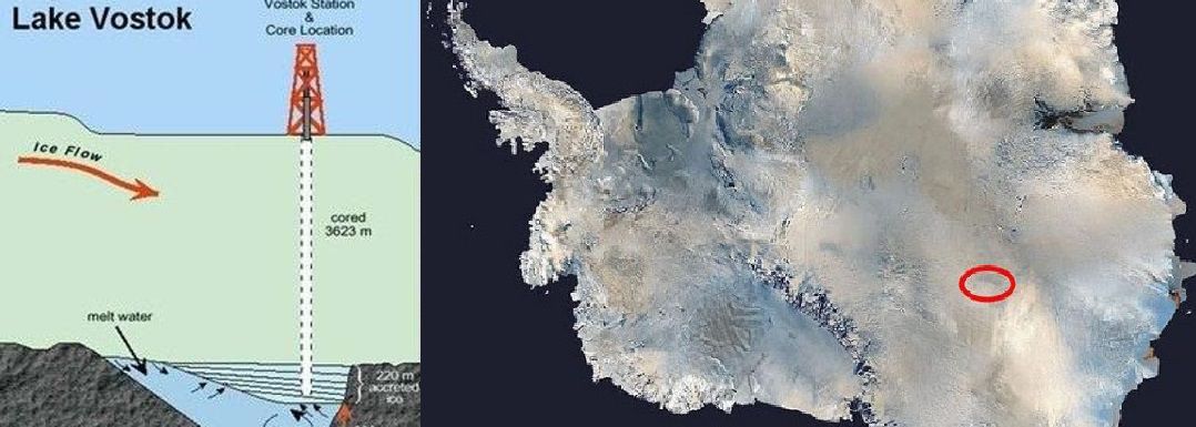 Perforan el hielo cuatro mil metros para llegar al lago Vostok