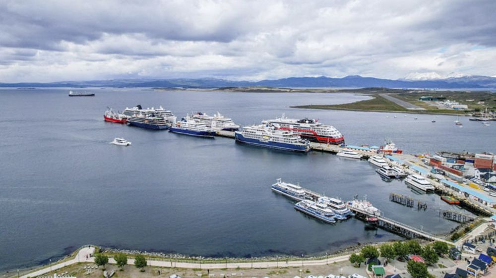 Ushuaia se prepara para el primer recambio de pasajeros a gran escala