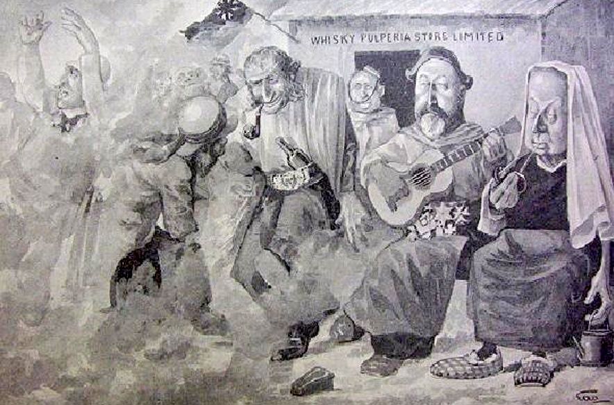 ‘Caras y Caretas’ ironiza sobre la adaptación de los galeses