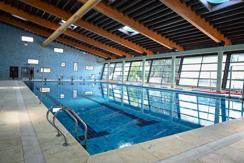 Avanzan las obras para la reapertura del natatorio de Andorra