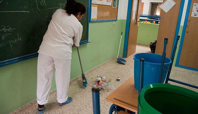 Programa de limpieza y comedores escolares 