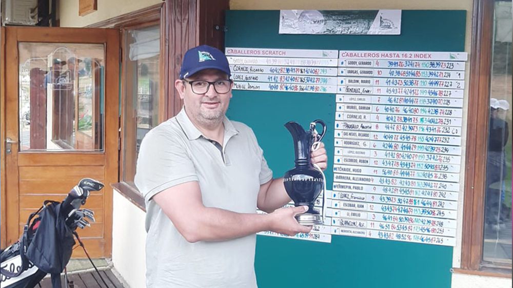 Gerardo Godoy campeón del Abierto Fueguino de Golf