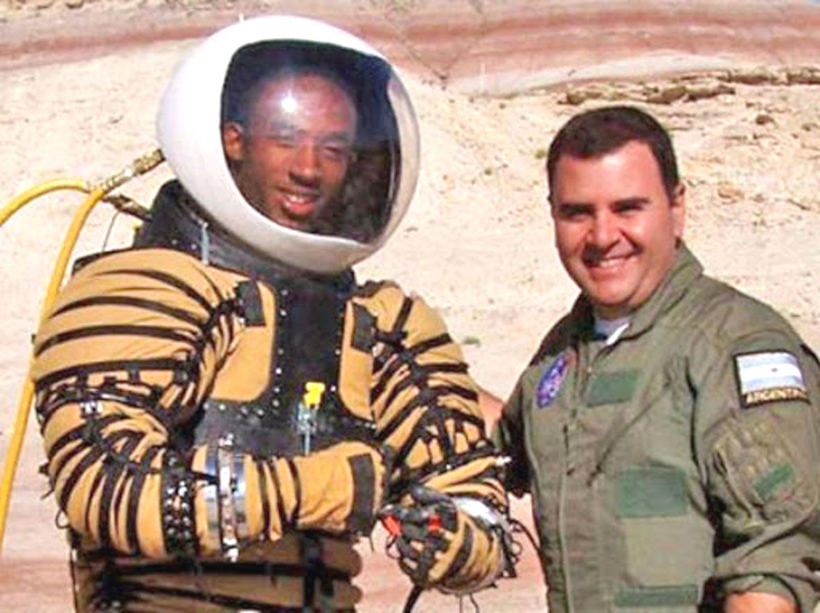 La NASA prueba un traje espacial para Marte en Marambio