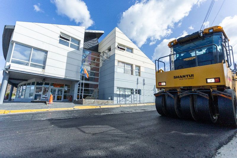 La Municipalidad repavimentó la calle Arturo Coronado