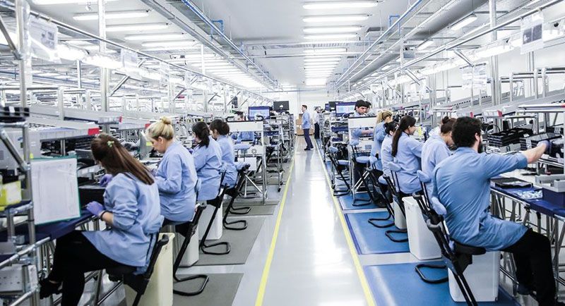 La industria electrónica mostró signos de recuperación