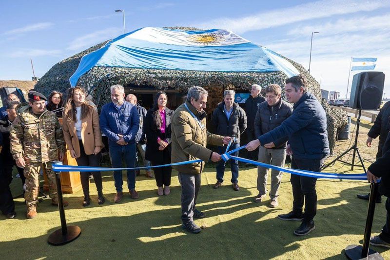 Se inauguró la Carpa de la Dignidad 