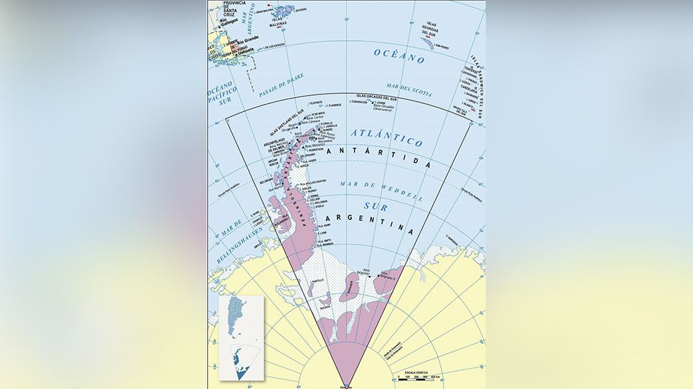Se establece la división política de Tierra del Fuego