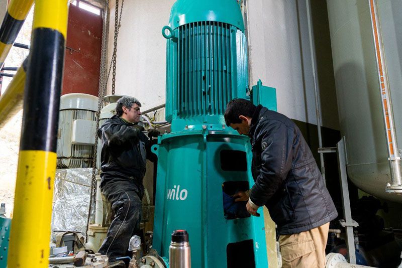 Se instaló nueva bomba en Planta de Arroyo Grande 