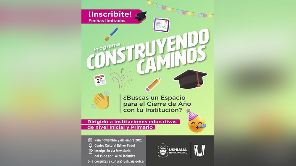 Comienzan las inscripciones para el programa ‘Construyendo Caminos’