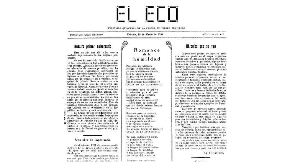 Conciben en Ushuaia el “género periodístico carcelario”