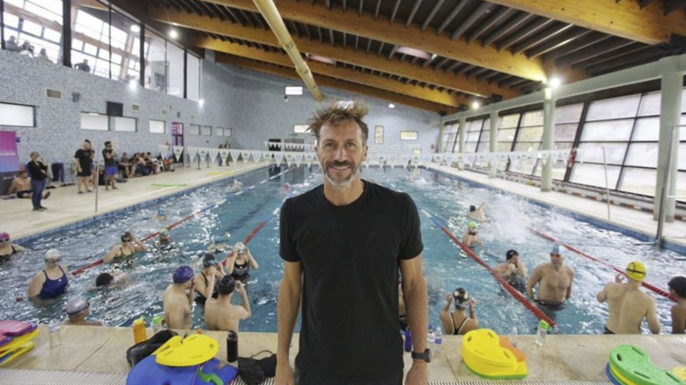 Meolans brindó una clínica de Natación en Ushuaia