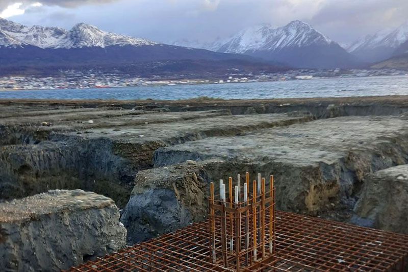 Sin avances en la obra de la Base Naval Integrada 