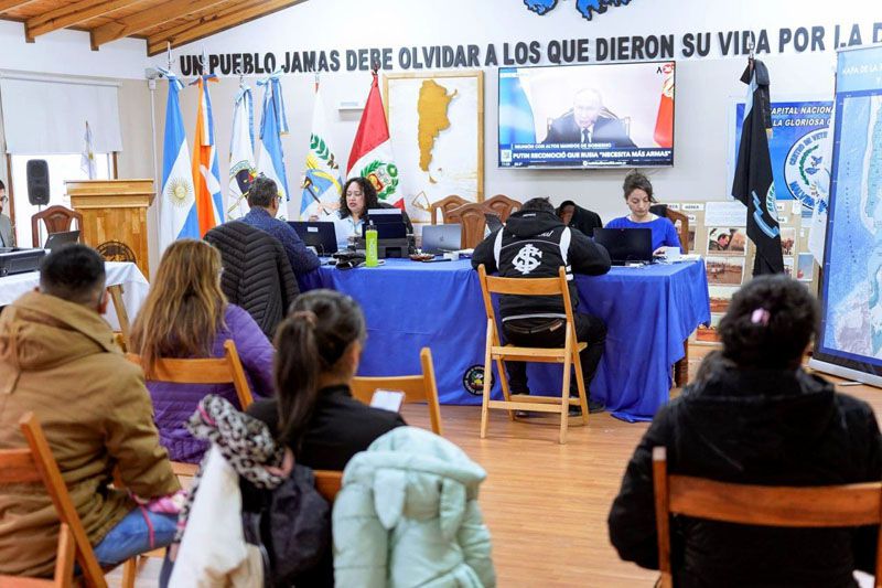 Jornada de trabajo en Río Grande 
