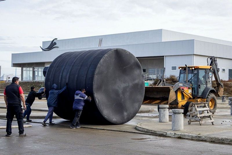 Río Grande avanza en la construcción del natatorio olímpico