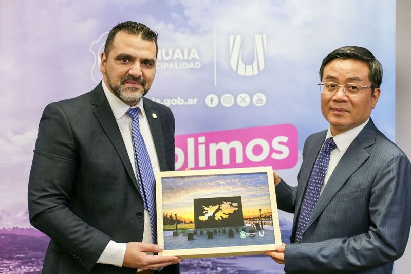 Ushuaia fortalece lazos con la ciudad de Shaoxing