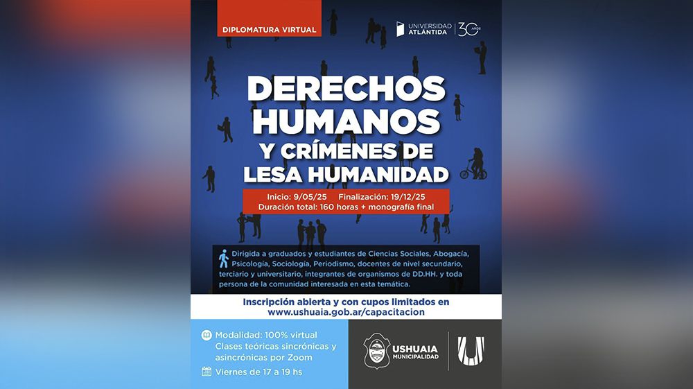 Trabajadores municipales podrán cursar la Diplomatura en Derechos Humanos