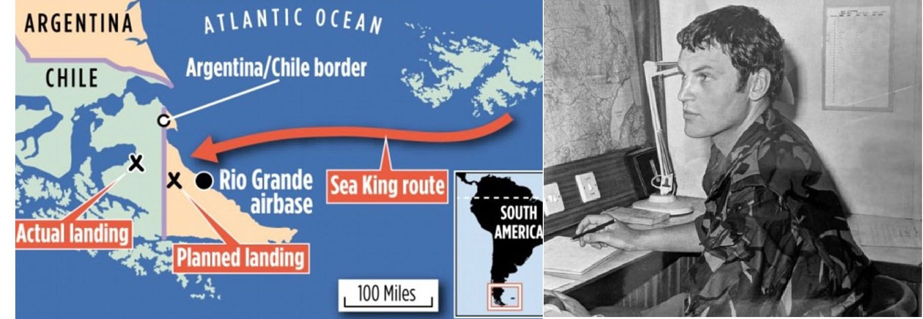 Parte una misión secreta inglesa para atacar a Tierra del Fuego 