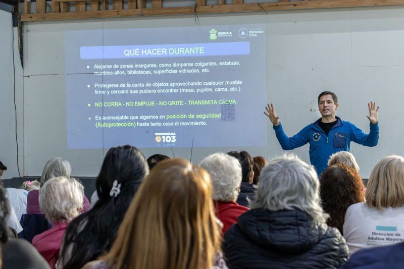 Defensa Civil Municipal brinda charlas de prevención sísmica