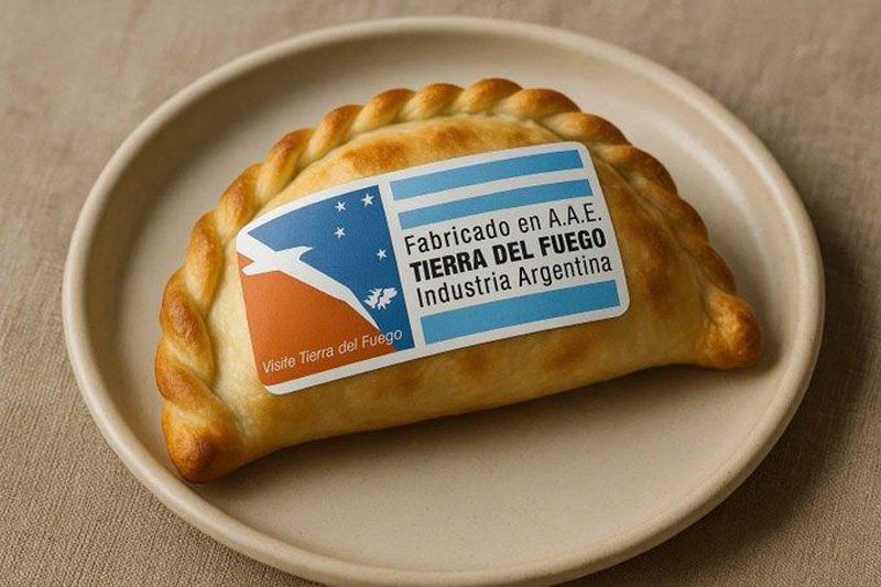Una empanada, un mensaje: el ataque simbólico a la industria de Tierra del Fuego