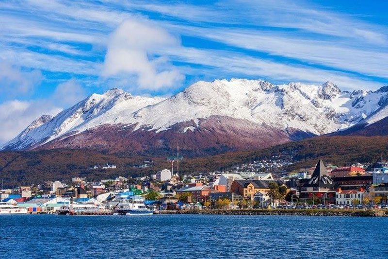 Tiempo relativamente bueno para Ushuaia