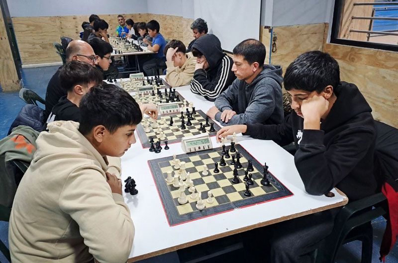 Se disputó el primer torneo de la Liga Municipal de Ajedrez
