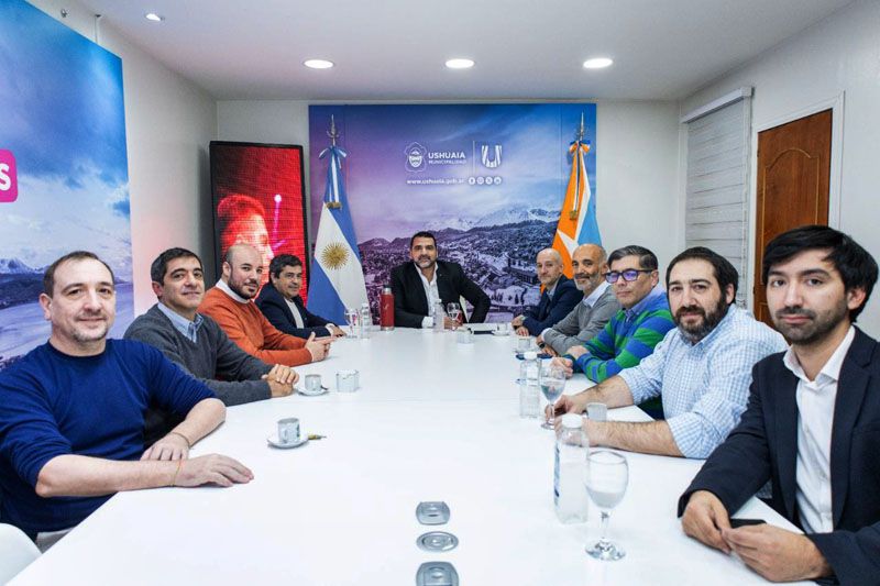 Vuoto recibió a las nuevas autoridades de la UNTDF