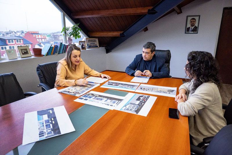 La Municipalidad colaborará con la obra del Concejo Deliberante de Ushuaia