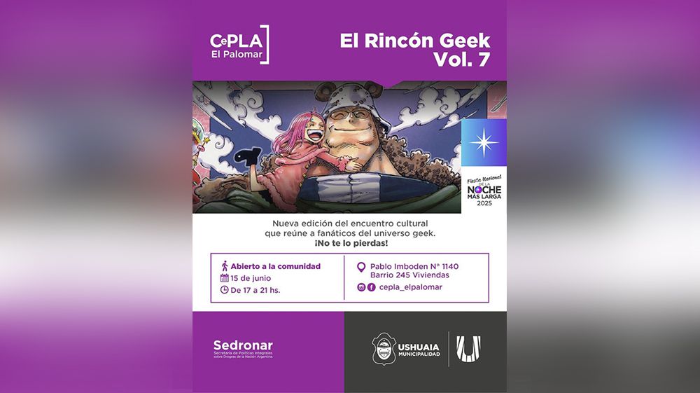 Llega una nueva edición del ‘Rincón Geek’ al CePLA-El Palomar