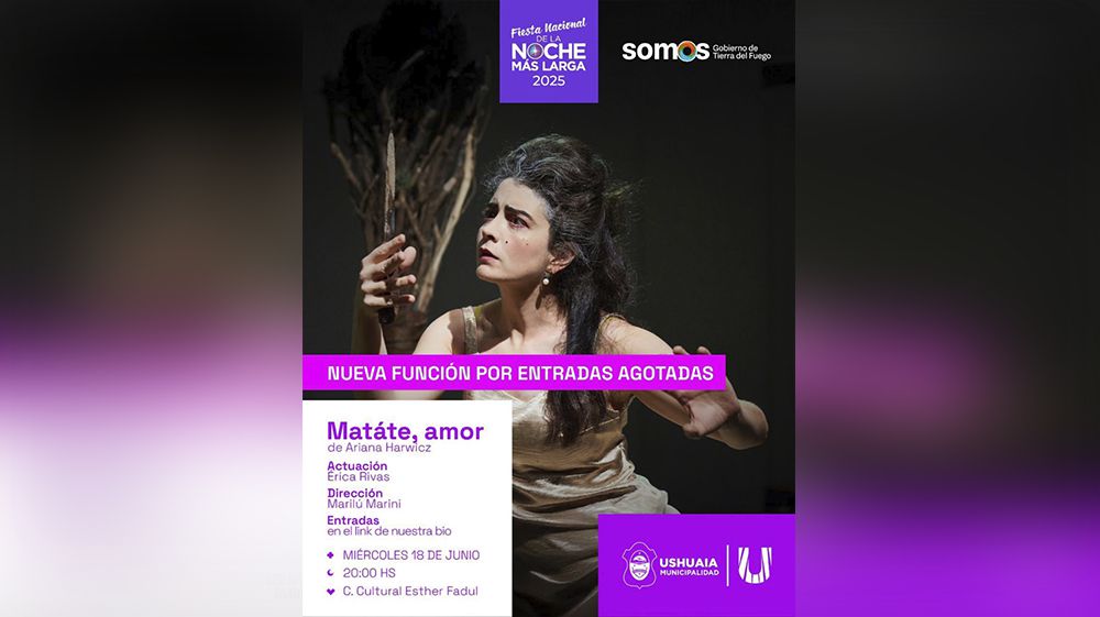 La obra teatral ‘Matáte, amor’ suma una nueva función