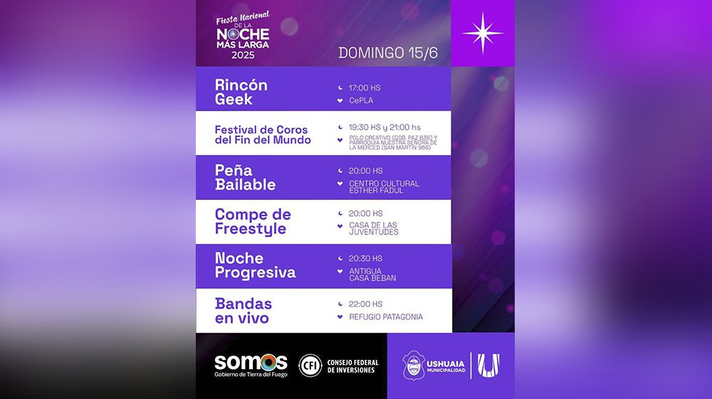 Este domingo comienza la Fiesta Nacional de la Noche Más Larga 2025