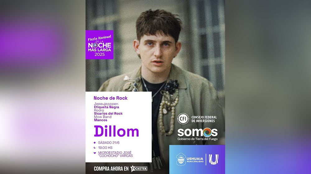 La Municipalidad lanzó la venta de entradas para el show de Dillom