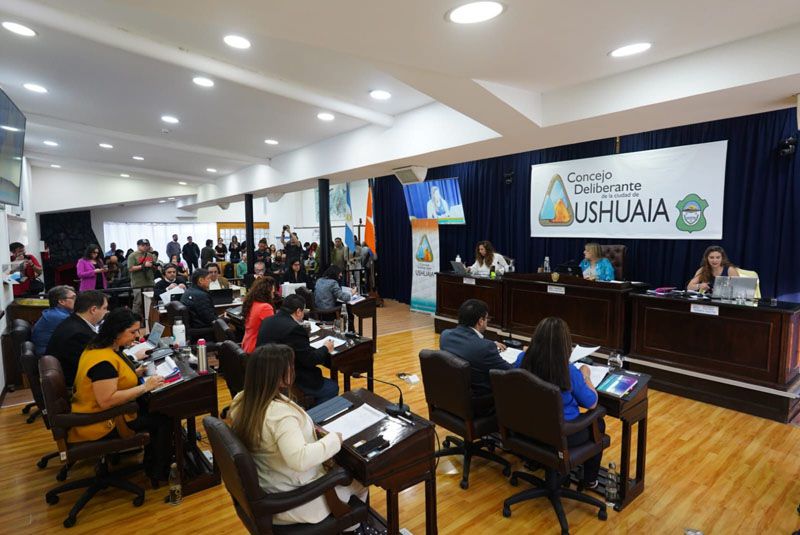 El Concejo de Ushuaia sesionará mañana en el recinto de la Legislatura 