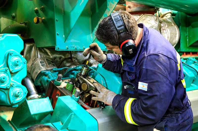 Se reparó el sistema de generación eléctrica de Tolhuin