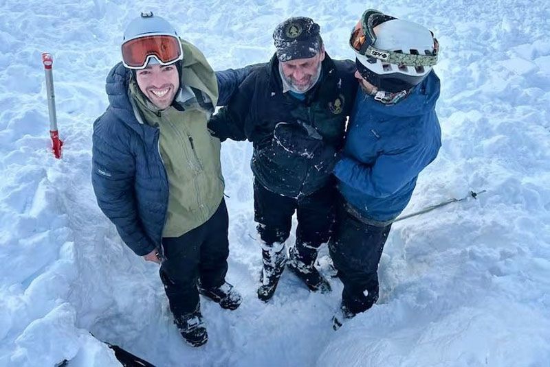 Facundo, Alfonso y Mateo, los héroes de la montaña